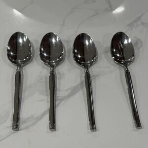 J.A. Henckels HEN72 18/10 Stainless Oval Soup Spoons Set of 4 Replacement